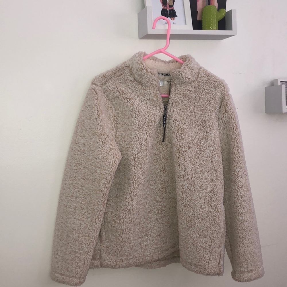 Sherpa Pull Over Sweater